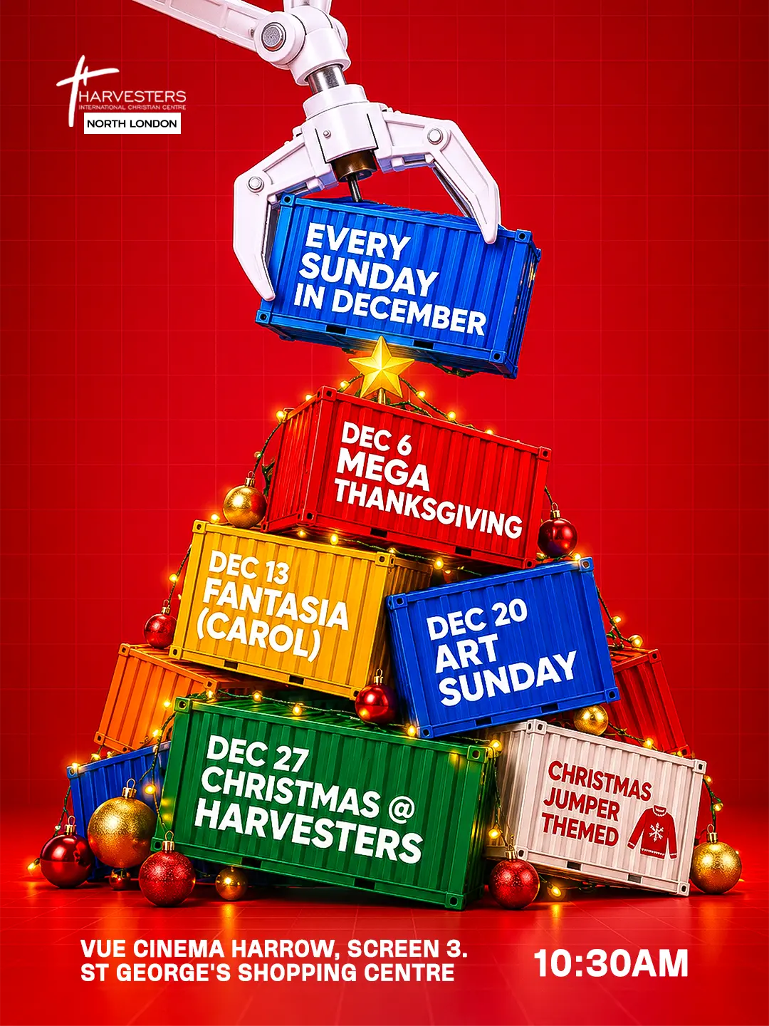 Every Sunday in December